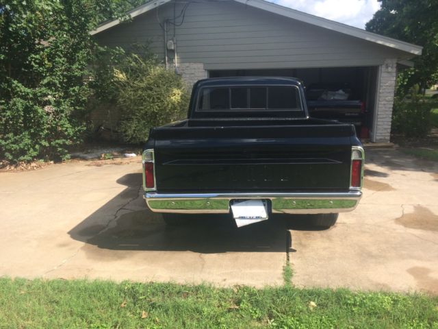 1972 Black Chevrolet C-10 Standard Cab Pickup