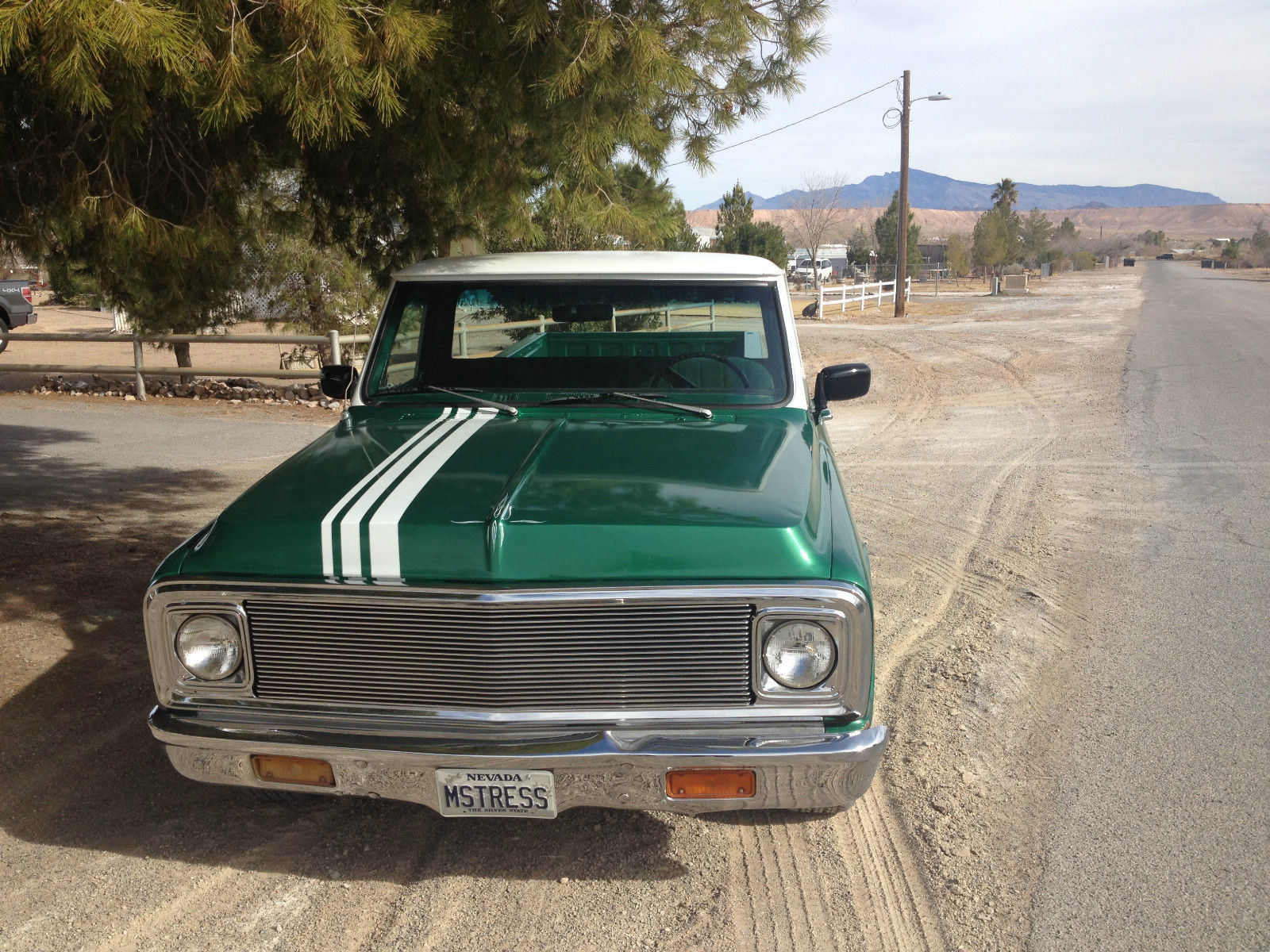 1972 Green Chevrolet C-10 Standard Cab Pickup