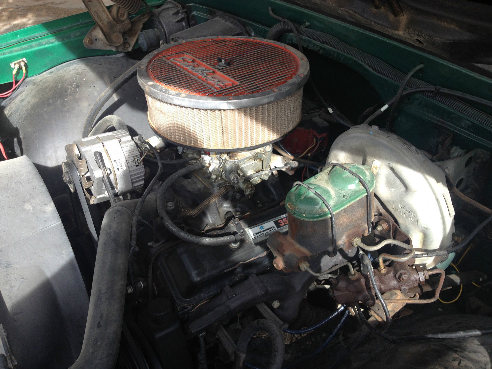 1972 Green Chevrolet C-10 Standard Cab Pickup