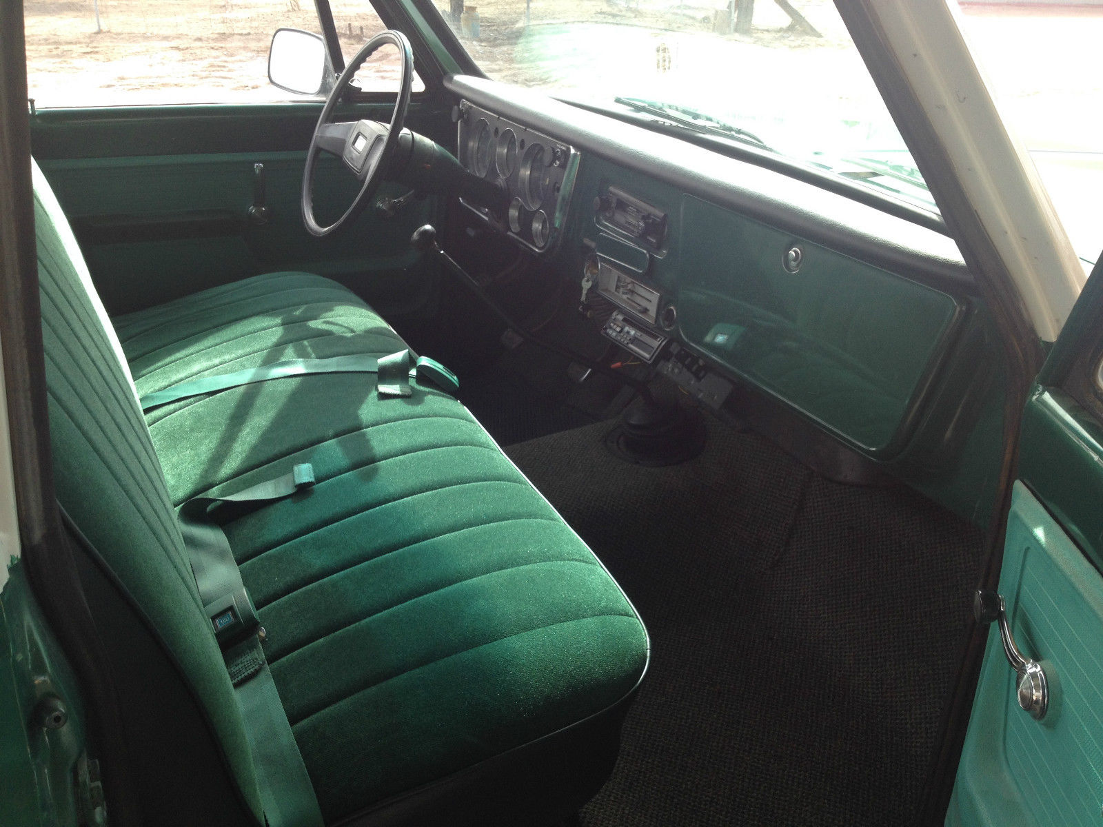 1972 Green Chevrolet C-10 Standard Cab Pickup