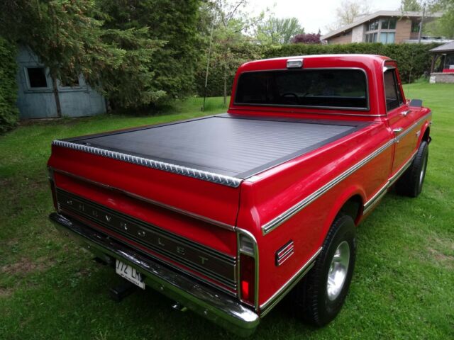 1972 Red Chevrolet Cheyenne Standard Cab Pickup