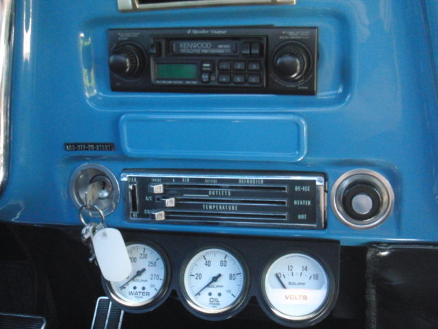 1972 Black & Orange Chevrolet C-10 Standard Cab Pickup