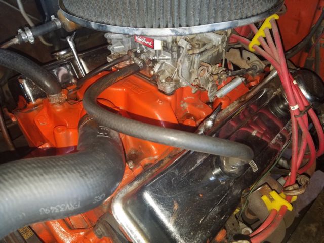 1972 Orange Chevrolet C-10 Standard Cab Pickup