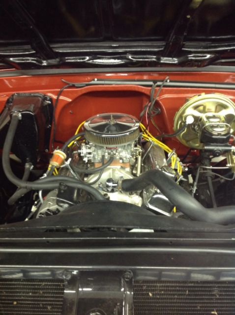 1972 blue and white Chevrolet C-10 short bed