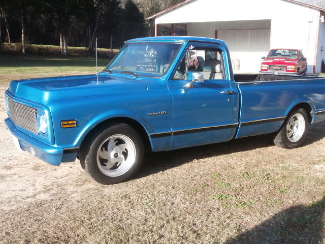 1972 Blue Chevrolet C-10