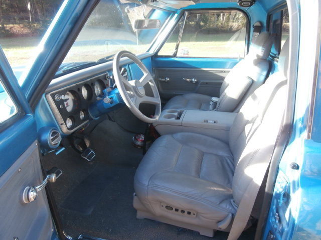 1972 Blue Chevrolet C-10