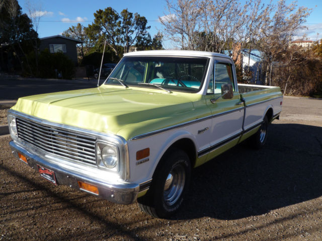 1972 Yellow Chevrolet C-10