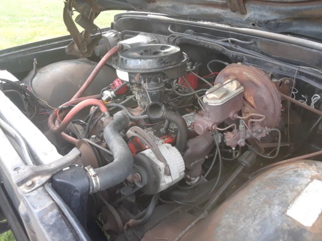 1972 Black Chevrolet C-10
