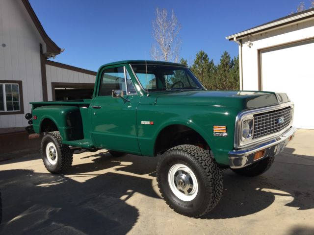 1972 Green Chevrolet Other Pickups Standard Cab Pickup