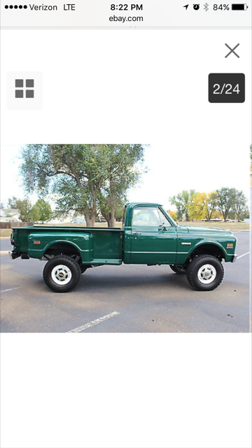 1972 Green Chevrolet Other Pickups Standard Cab Pickup