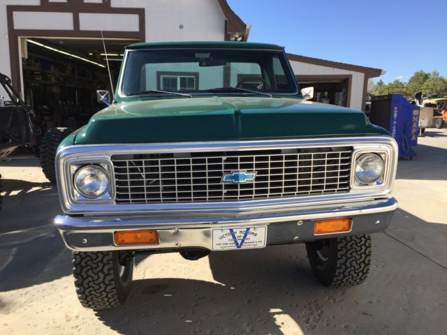 1972 Green Chevrolet Other Pickups Standard Cab Pickup