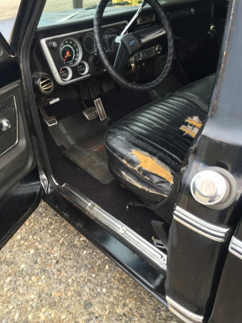 1972 Black Chevrolet C-10