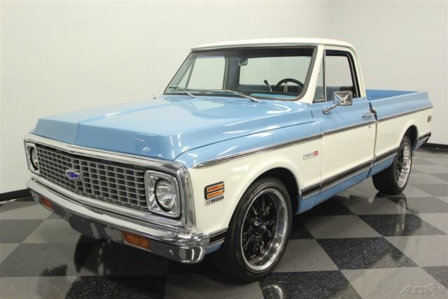 1972 Blue Chevrolet C10