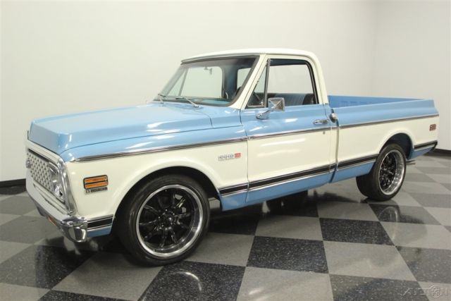 1972 Blue Chevrolet C10