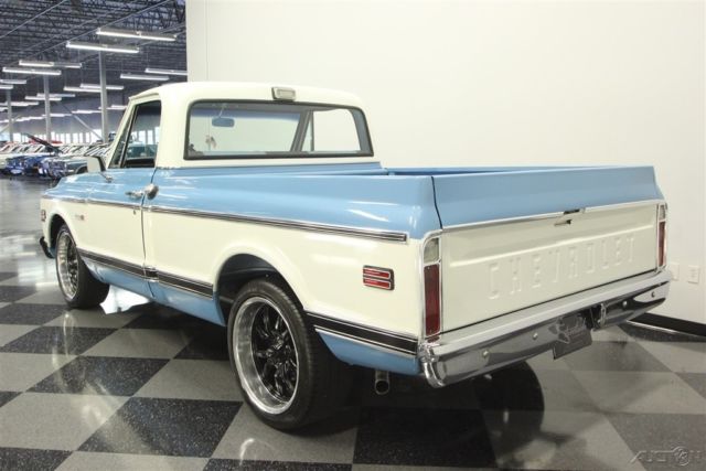 1972 Blue Chevrolet C10