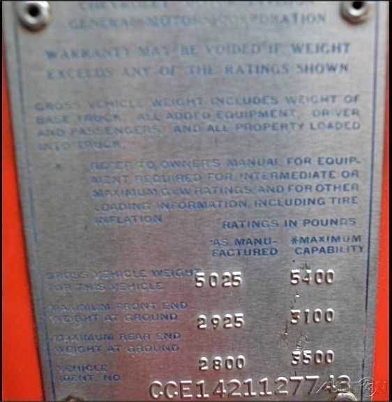 1972 Red Chevrolet Other Pickup Truck