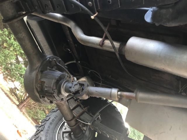 1972 Orange Ford Bronco