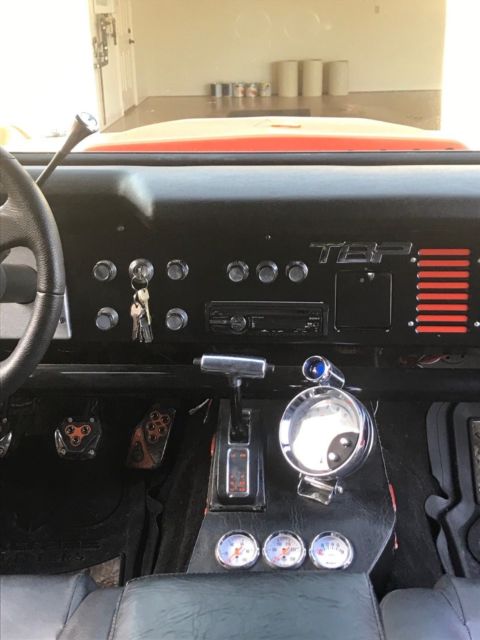 1972 Orange Ford Bronco
