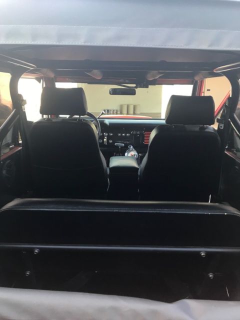 1972 Orange Ford Bronco