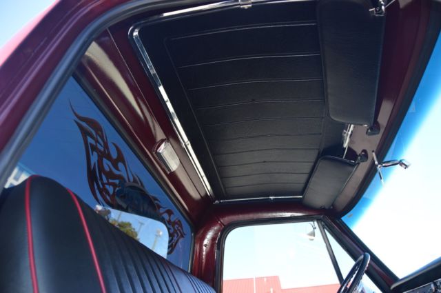 1972 Burgundy Chevrolet C-10 Standard Cab Pickup