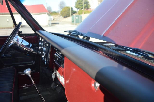 1972 Burgundy Chevrolet C-10 Standard Cab Pickup