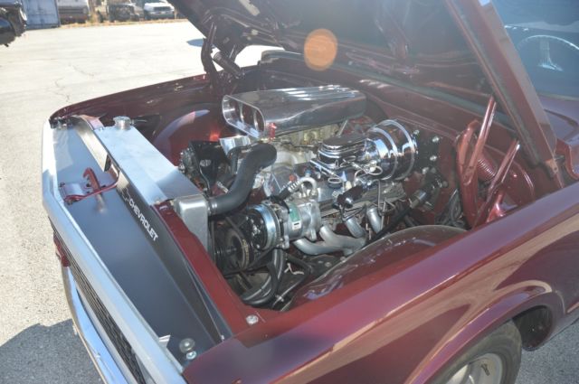 1972 Burgundy Chevrolet C-10 Standard Cab Pickup