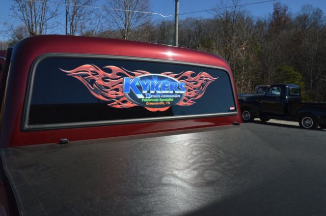 1972 Burgundy Chevrolet C-10 Standard Cab Pickup