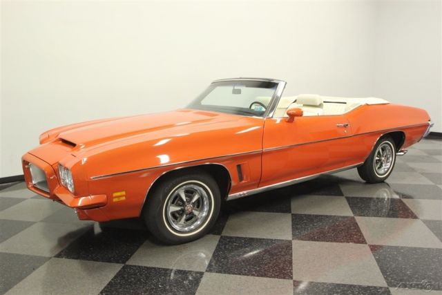 1972 Yellow Pontiac Le Mans