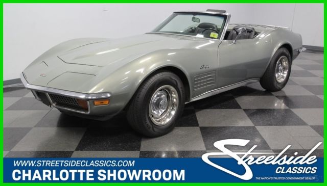 1972 Teal Chevrolet Corvette