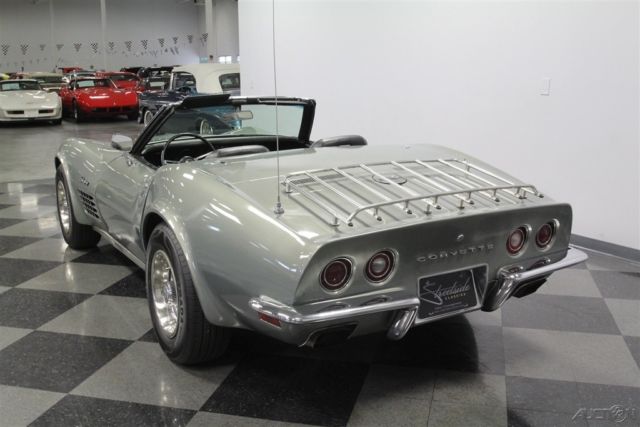 1972 Teal Chevrolet Corvette