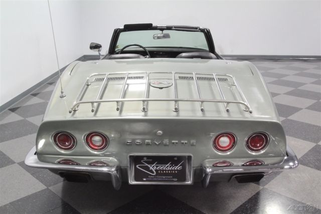 1972 Teal Chevrolet Corvette