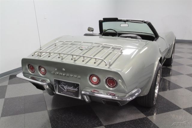 1972 Teal Chevrolet Corvette