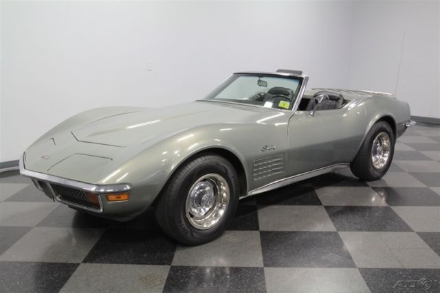 1972 Teal Chevrolet Corvette