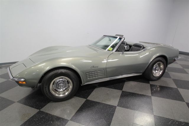 1972 Teal Chevrolet Corvette