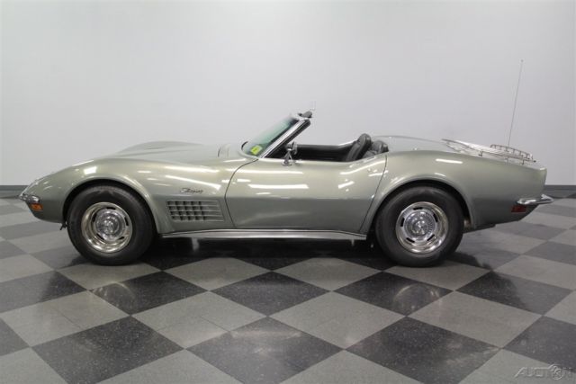 1972 Teal Chevrolet Corvette