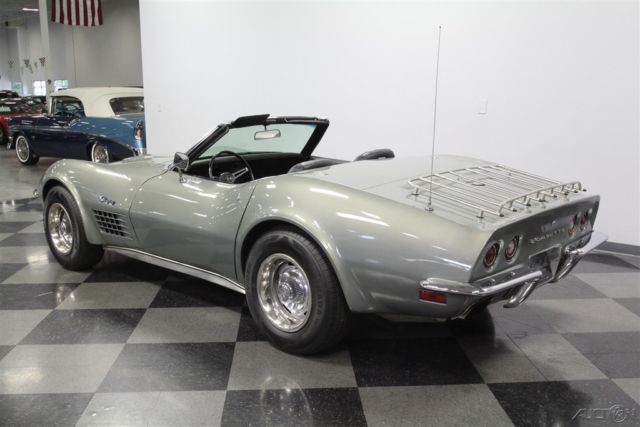 1972 Teal Chevrolet Corvette