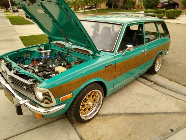 1972 Teal Toyota Corolla Wagon