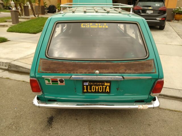 1972 Teal Toyota Corolla Wagon