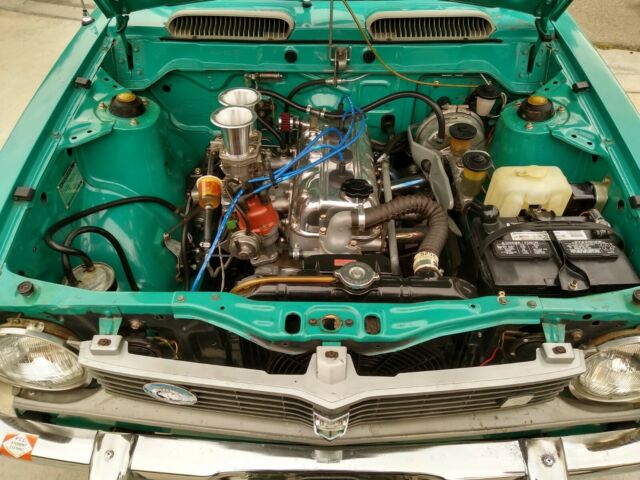 1972 Teal Toyota Corolla Wagon