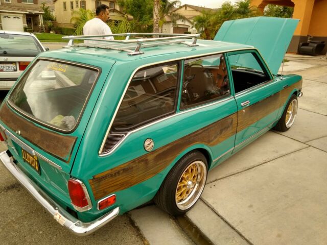 1972 Teal Toyota Corolla Wagon