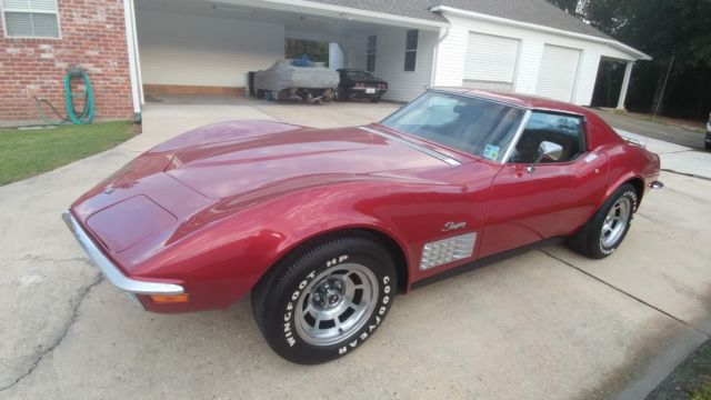 1972 Firemist Metallic Chevrolet Corvette Coupe