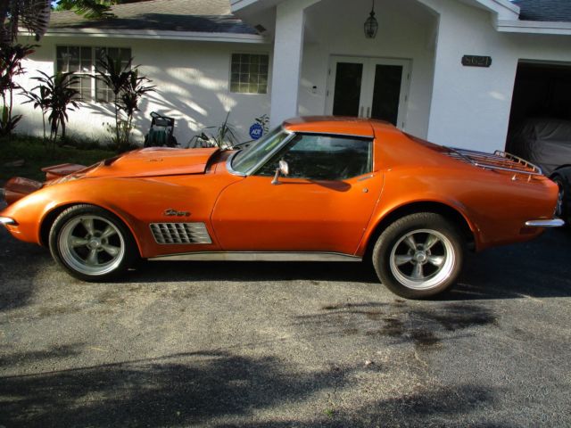 1972 Blue Chevrolet Corvette Coupe