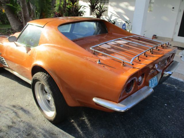 1972 Blue Chevrolet Corvette Coupe