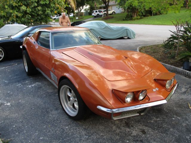 1972 Blue Chevrolet Corvette Coupe