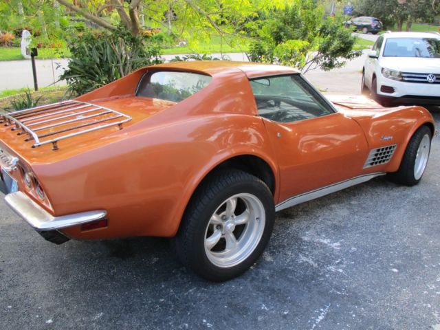 1972 Blue Chevrolet Corvette Coupe