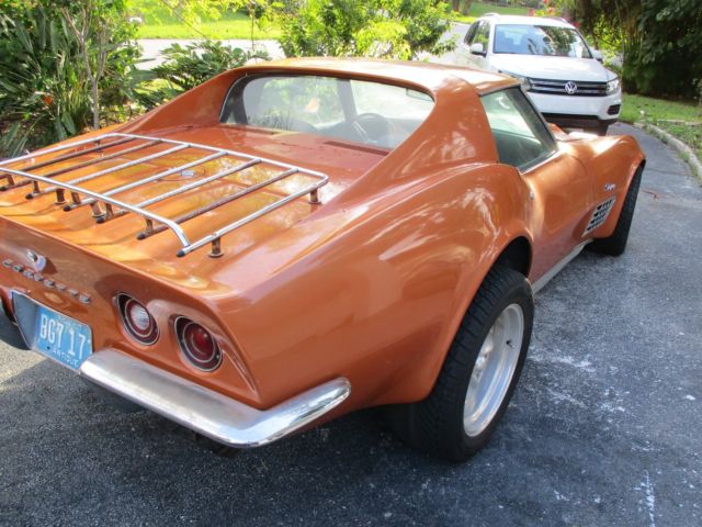 1972 Blue Chevrolet Corvette Coupe