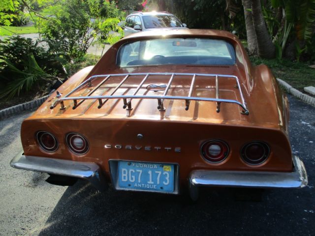 1972 Blue Chevrolet Corvette Coupe