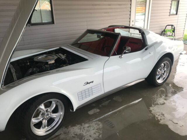 1972 Red Chevrolet Corvette