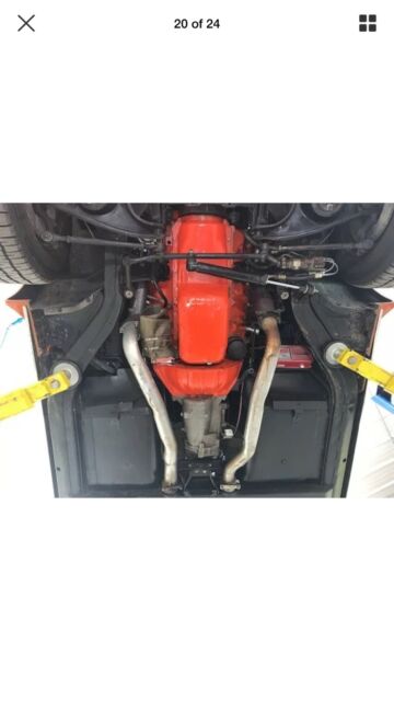 1972 Ontario Orange Chevrolet Corvette