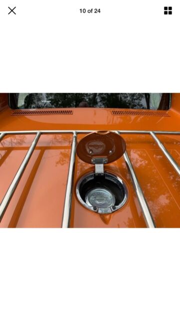 1972 Ontario Orange Chevrolet Corvette